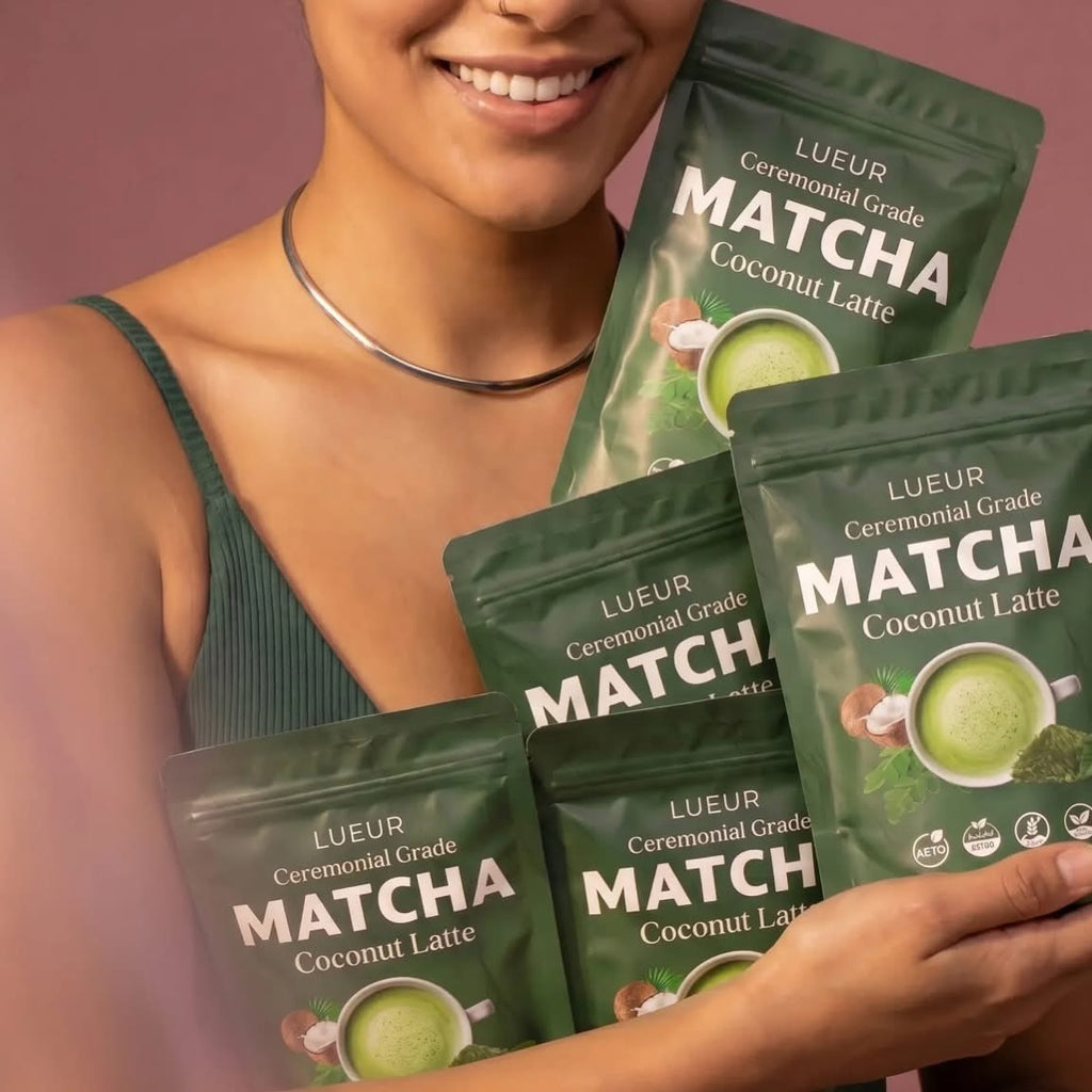 LUEUR Ceremonial Grade Matcha Coconut Latte