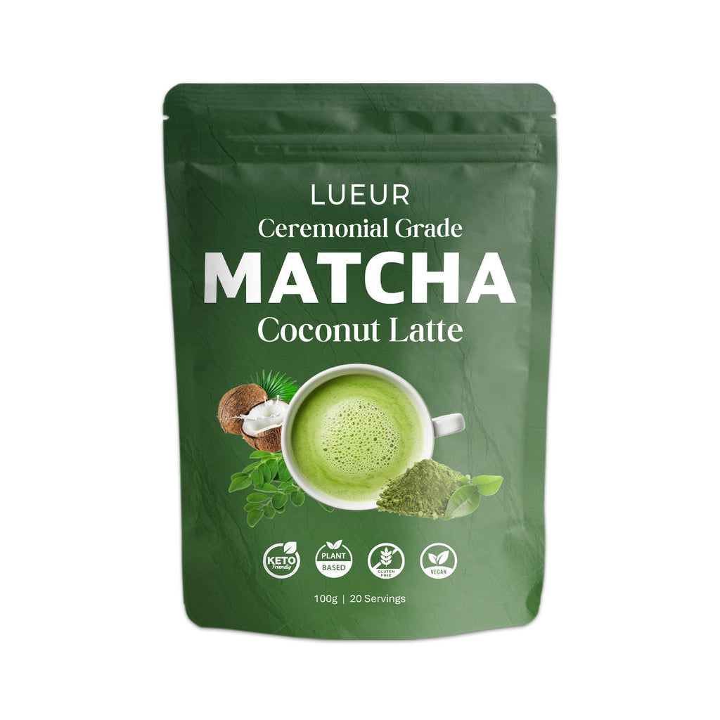 LUEUR Ceremonial Grade Matcha Coconut Latte