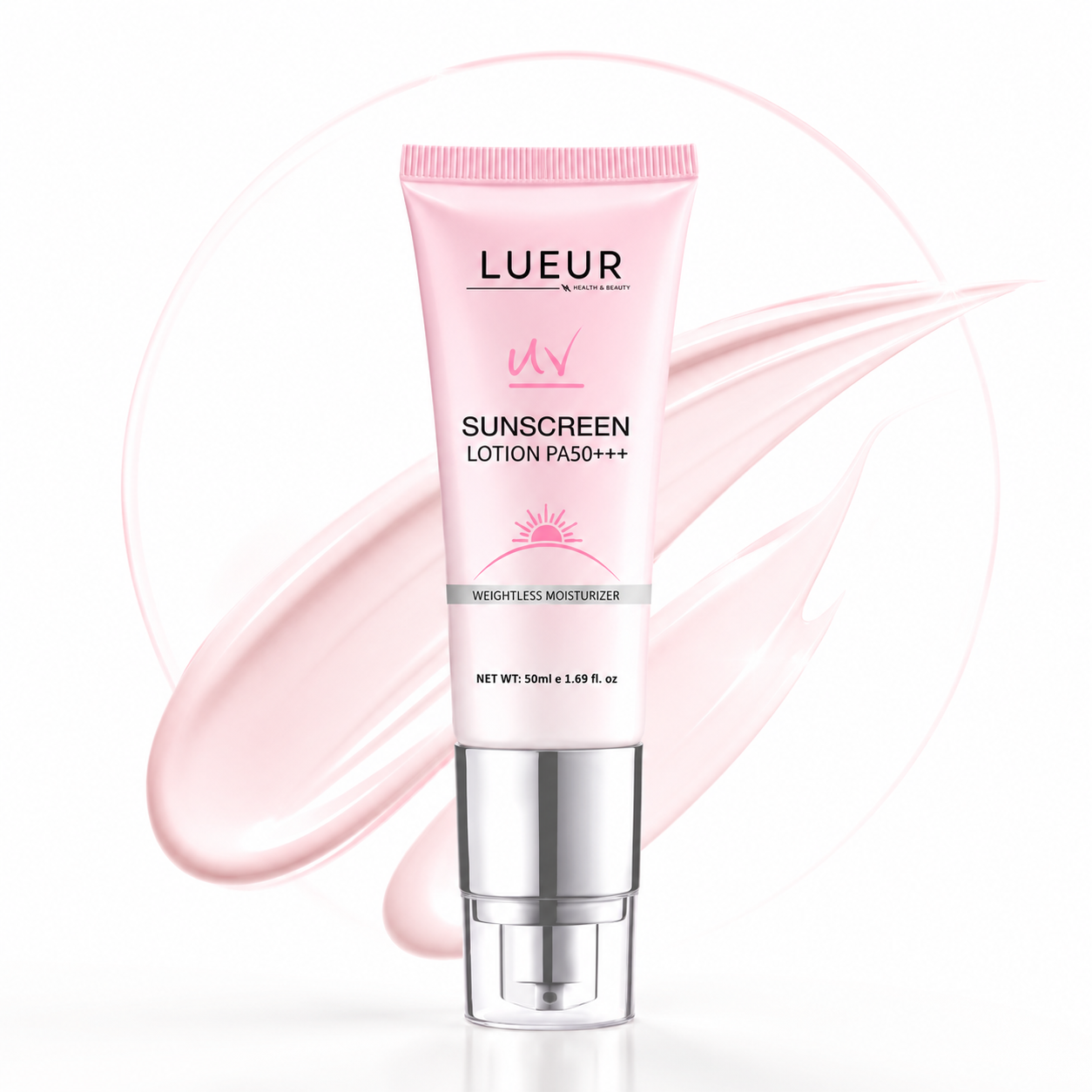 LUEUR Moisturizing Sunscreen Lotion SPF50+ PA++++